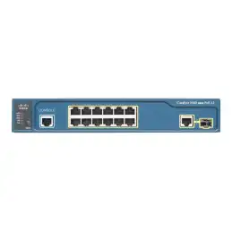 Cisco Catalyst 3560CX-12PC-S - Commutateur - Géré - 12 x 10 - 100 - 1000 (PoE+) + 2 x SFP Gigabit... (WS-C3560CX-12PC-S)_2